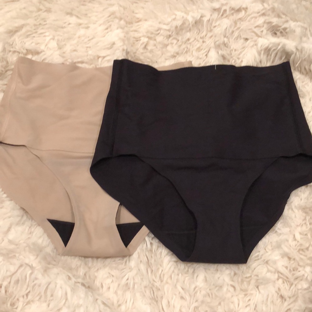 PROOF leak resistant high rise smoothing brief set of 2